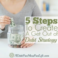Looking for a DIY plan to get out of debt fast? Whether it's from using credit cards or a budget that's not working, these tips will have you saving to become debt free fast!