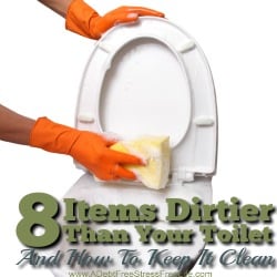 Can you believe there's items out there dirtier than your toilet and you use these things all the time? Find out what they are and how to keep them clean. Germs be gone!