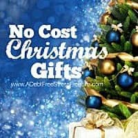 no cotst gifts, christmas gifts, free gifts, holiday gifts