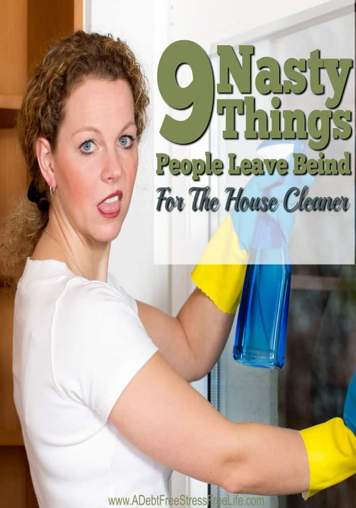 Do you have your home professionally cleaned? Then you'll want to be in the know about what you should never leave for the house cleaner. If you've only dreamed of having a house cleaner, you might find this list amusing.