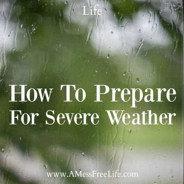 How To Prepare For Severe Weather | Emergency Preparedness