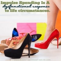 over spending, impulse spending