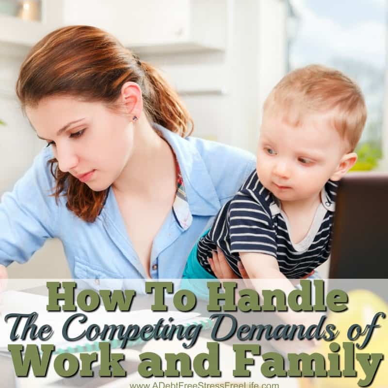 How do you handle the demands of work and family life that has you being pulled in so many directions?  Here's some great ideas to help you reconnect to your family and leave your work life at the door. 