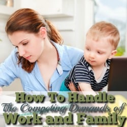 How do you handle the demands of work and family life that has you being pulled in so many directions? Here's some great ideas to help you reconnect to your family and leave your work life at the door.
