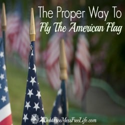 Start a family tradition and fly the American Flag. Learn the history behind the flag, and the US Codes governing the flying of the flag. Fly it with honor and dignity!