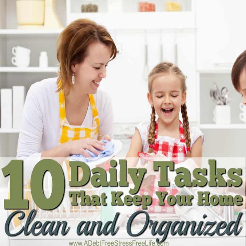 Doing small but simple things each day will help to cut down on clutter and keep your home clean and organized. Be ready for company when the doorbell rings. Find out how!