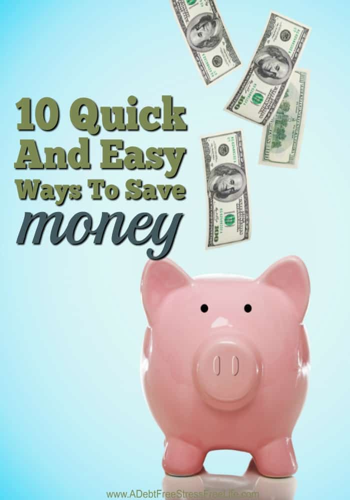 If you're looking for some quick and easy ways to save money then you'll want to check out this list of money saving ideas. Implement one or all for maximum savings.