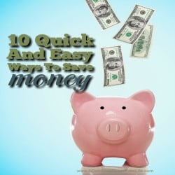 If you're looking for some quick and easy ways to save money then you'll want to check out this list of money saving ideas. Implement one or all for maximum savings.