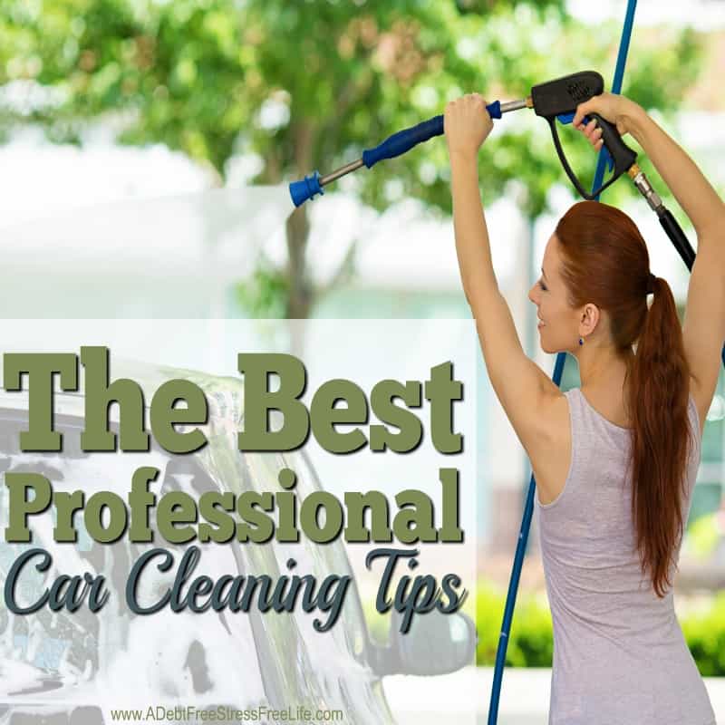 Who doesn’t love a clean car? We spend more time in the summer keeping our cars clean than any other time of year. Make sure you’re keeping your car super clean with my professional cleaning tips. You’ll be most surprised by the first tip!