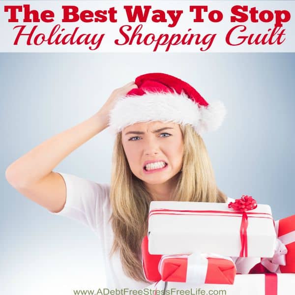 Christmas and the holidays can cause people to feel shopping guilt. Do you experience holiday shopping guilt? Find out how to combat it this Christmas.