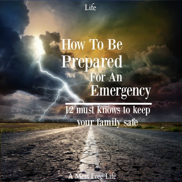 emergency disaster preparedness