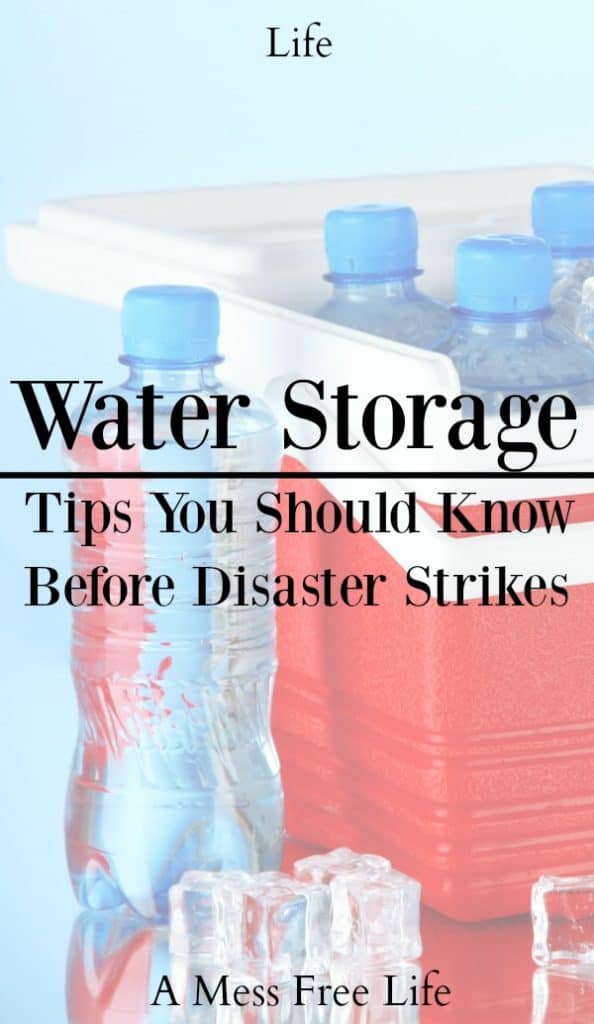 What will you do if disaster strikes and you lose access to clean drinking water? Learn some crucial steps and ways to store water properly for your families survival. | Emergency Preparedness | Long Term | Checklist | Kit 