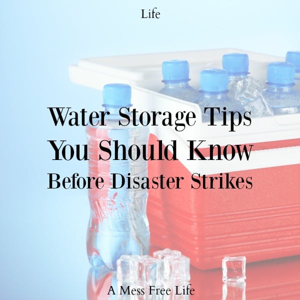 water storage 