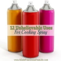 I wouldn't dare cook with it, but cooking spray can be used all around the house. You'll never guess some of it's uses. I love # 7!