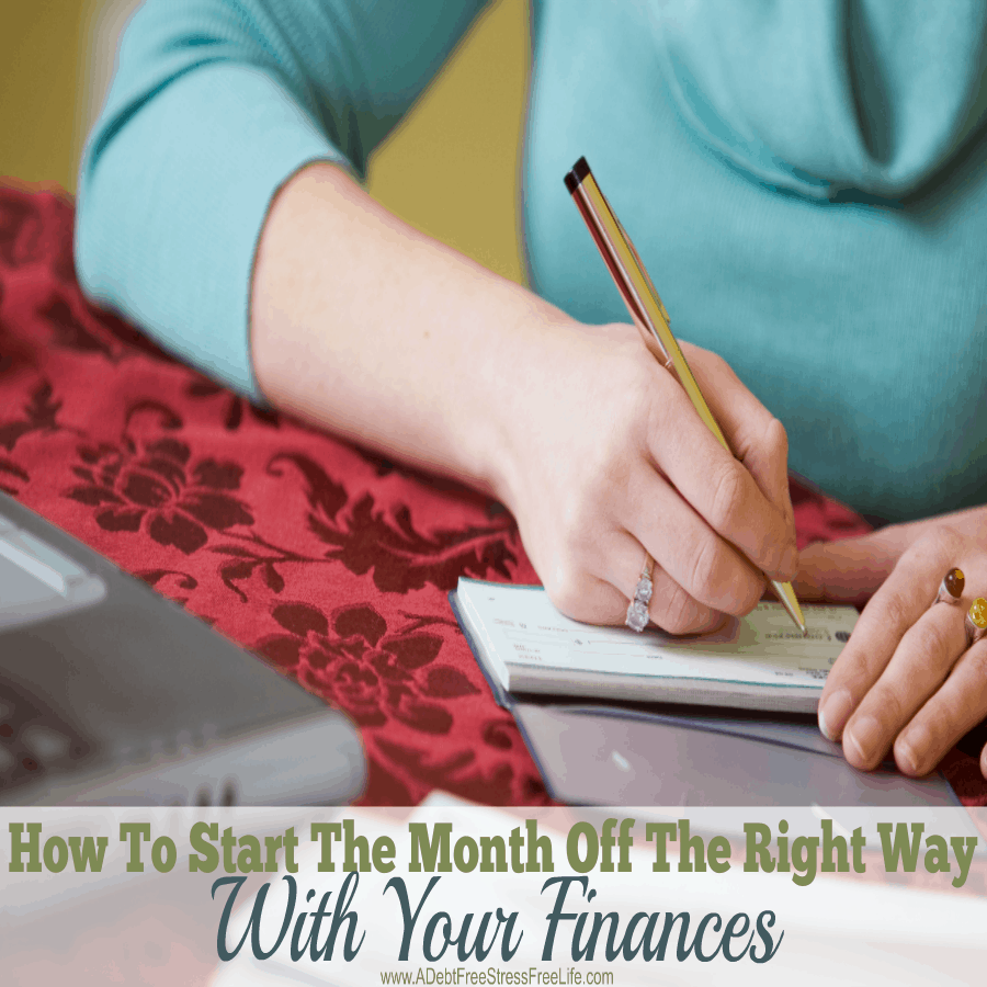 Start the month off right each month by doing these 6 tasks. Your finances will thank you and you'll head into the month with eyes wide open and in control. Our favorite is #6!