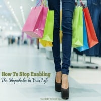 Do you have a shopaholic in your life? Are you enabling them by not intervening? Learn how to cut the cord and help them down the right financial path.