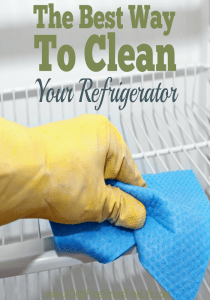 The Best Way To Clean Your Refrigerator - A Mess Free Life