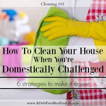 Housekeeping Tips for The Domestically Challenged - A Mess Free Life