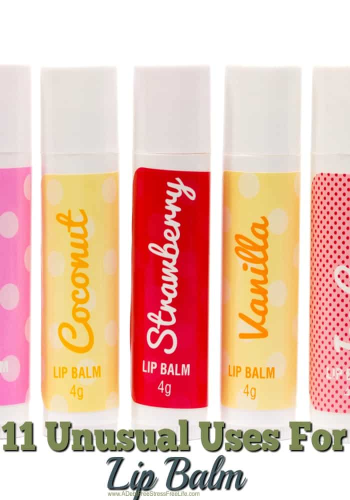 Lip balm is great for softening our chapped lips, but you wouldn't believe the other uses for it. From beauty uses to around the house, this is a versatile product. 