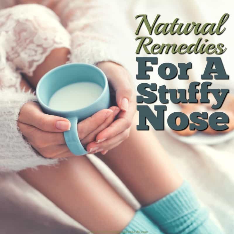 Stuffy nose no more! These remedies really work. If you've been suffering with a stuffy nose, you'll love these strategies to get you breathing again. And all drug free! 