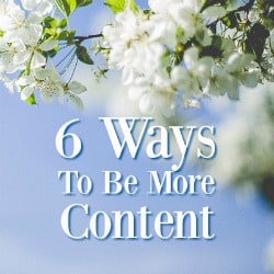 ways to be more content