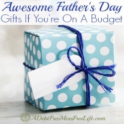Living life on a budget? These Father's Day gifts will sure to please. Gift ideas you can purchase from the kids or for the dad in your life!
