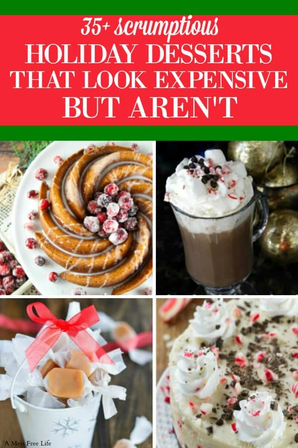 We have the most amazing Christmas Desserts and Holiday Treats on Pinterest! This collection includes easy party recipes; elegant cake; fancy, cute and creative options too! Christmas baking at it's best. Perfect to make and give. Best part most are budget friendly too! #Christmasbaking #Christmasdesserts #christmastreats #easychristmaspartyfood