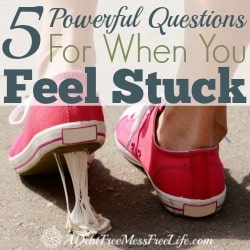 Relationship slumps, exercise failures and overall mental funks happen to the best of us. But while getting stuck is inevitable, staying there isn't. These powerful questions will show you how to unstuck your life and get moving in the right direction!