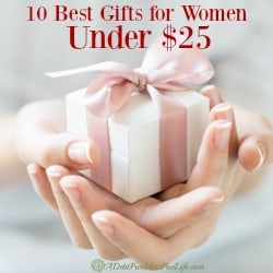 Looking for a great gift for her under $25? These holiday gifts will be appreciated but won't break the bank!