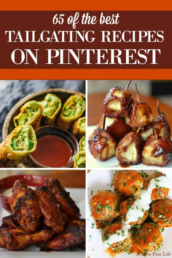 Are you ready for some football? These game day recipes include easy make ahead recipes for a crowd! We've got grill and appetizers, desserts and even a few healthy options sure to please everyone in the parking lot. Take tailgating up a notch! #footballgame #tailgating #football #gamedayrecipes
