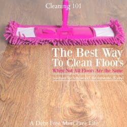 The Correct Way To Clean Floors | Cleaning Solutions for all Floor Types