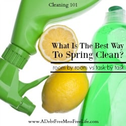 Best way to spring clean