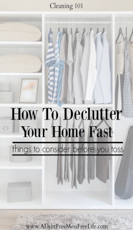 How To Declutter Your Home Fast | Simple Decluttering Tips