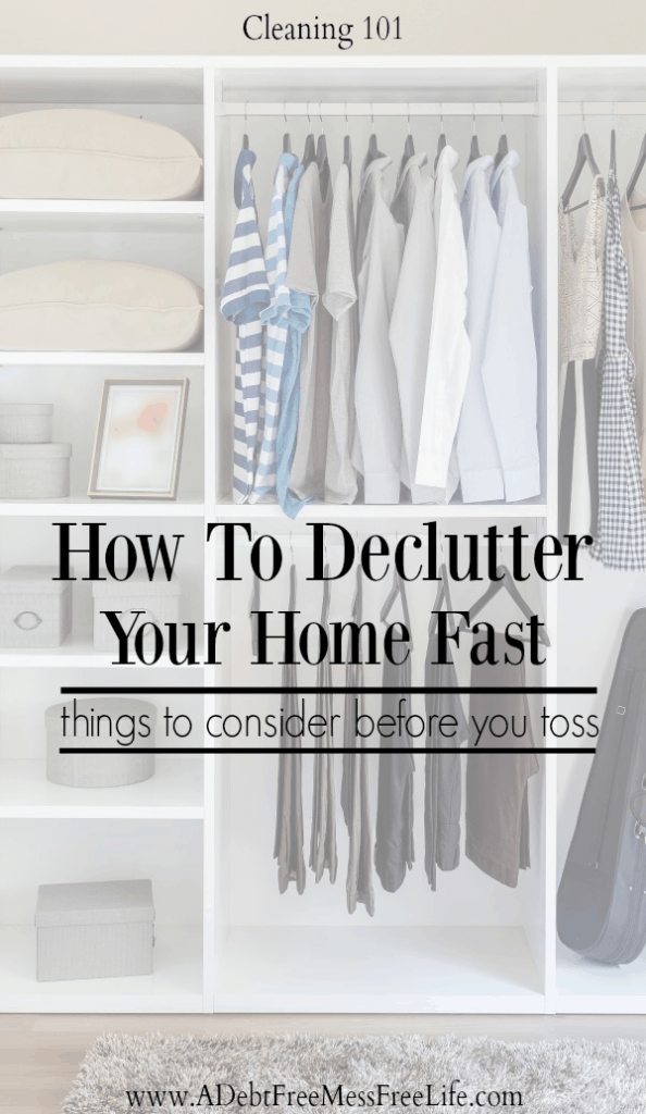 How To Declutter Your Home Fast | Simple Decluttering Tips