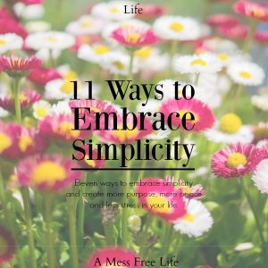 11 Ways To Embrace Simplicity | Create More Purpose In Your Life