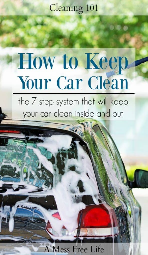 Car clutter can make you dread driving in your car, but it doesn't have to be! Here's your step-by-step guide for how to keep your car clean all year long! | Cleaning | Tips | Hacks | Organizing | Declutter | Maintenance