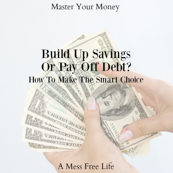 build up savings