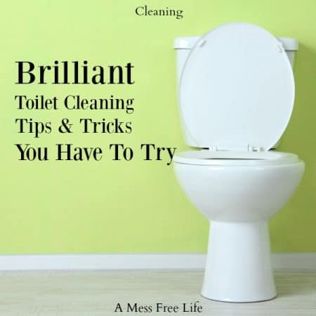 Brilliant Toilet Cleaning Tips and Tricks - A Mess Free Life