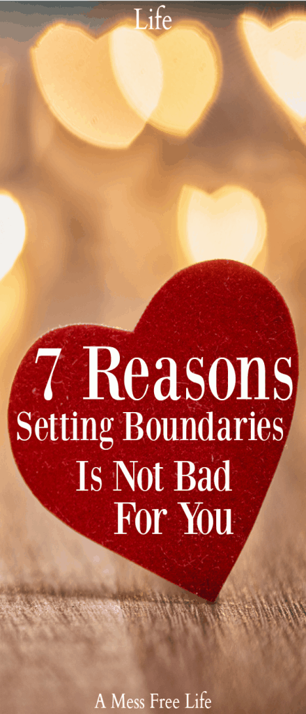 Learn the reasons why setting boundaries in your relationships whether it be your parents, kids, at work or in general is NOT bad for you. | Marriage | Friends | Work