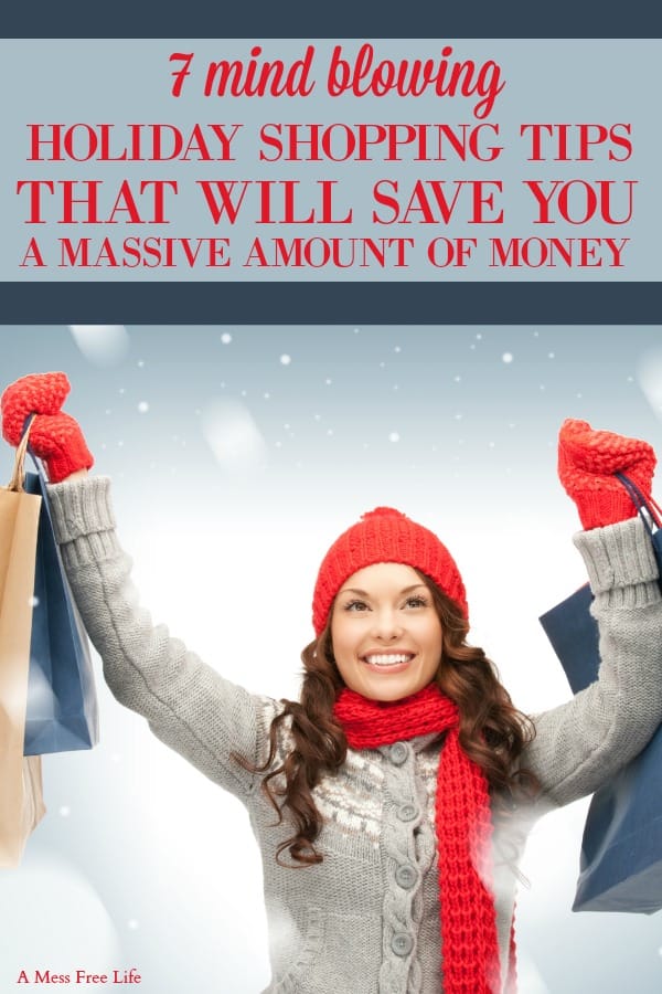 Before you hit the mall shopping for some big Black Friday or Cyber Monday event, grab my free printable checklist of the best holiday shopping tips that will save you money - and lots of it! We have the best list of ideas that will guide you to save money on Christmas gifts for your whole family and co-workers, neighbors and friends! Don't miss out! #holidayshoppingtips #freeprintable #christmashoppingguide #Christmasbudget