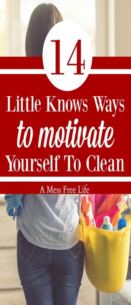 Lacking the motivation to clean your house? These 14 little known ways are just what you need to jumpstart your schedule. These hacks will turn you into a cleaning guru! | #cleanhouse #Cleaningtips #cleaninghacks 