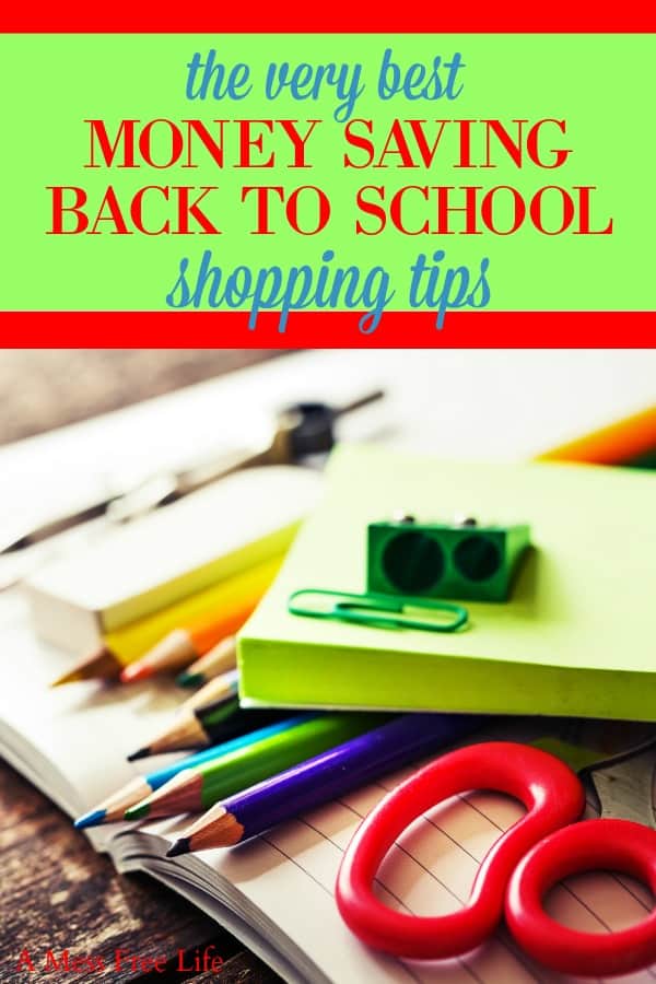 These eight tips will make this the best school year budget ever. Whether your child is in elementary school, high school or college, you can use these budgeting hacks to simplify going back to school without breaking the bank. We've included tips on online shopping, getting organized, budgeting spreadsheet, and MORE (like the best tools to save you money!) #backtoschool #hacks #budgeting #backtoschoolbudget