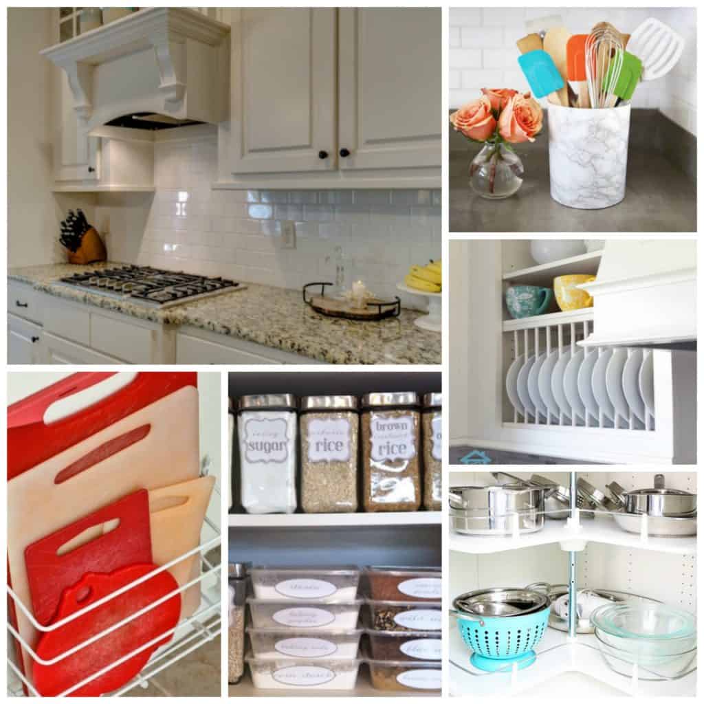 Unique Organizing Kitchen Cabinets Information