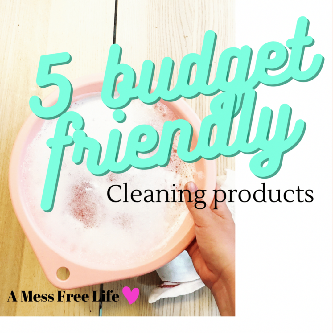 Pretty & Affordable Cleaning Supplies - Designed Simple