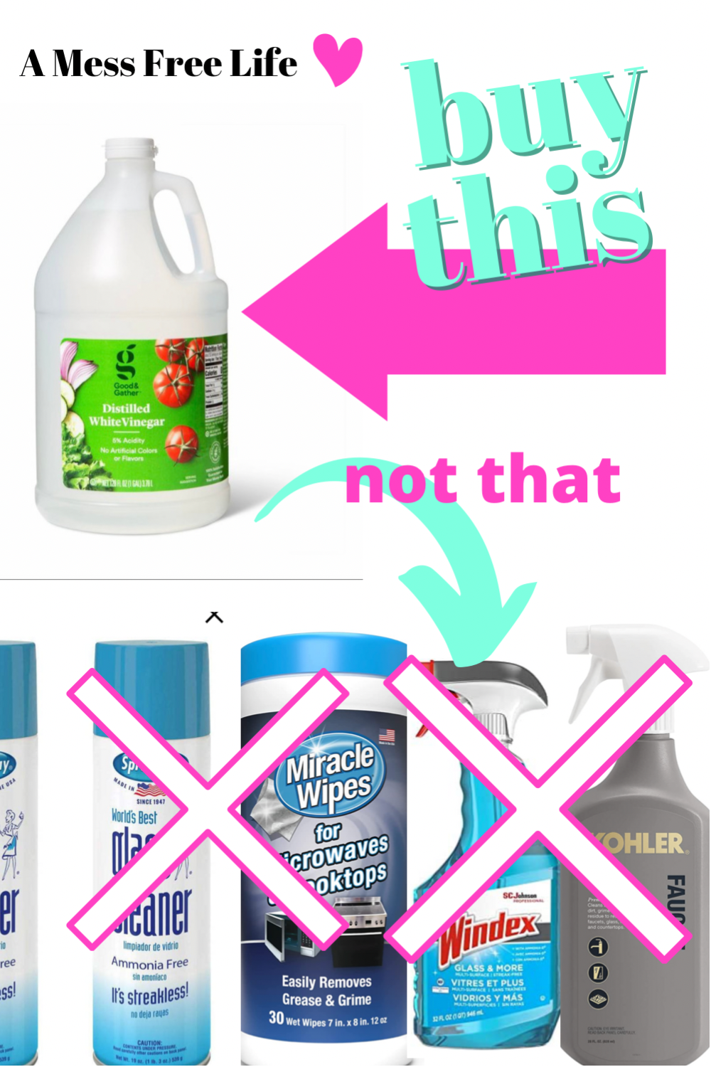 5 Best Household Cleaning Products On A Budget - A Mess Free Life