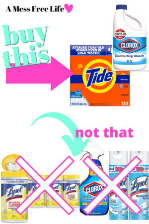 Cleaning Supplies on the Cheap