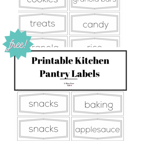 free printable kitchen pantry labels 