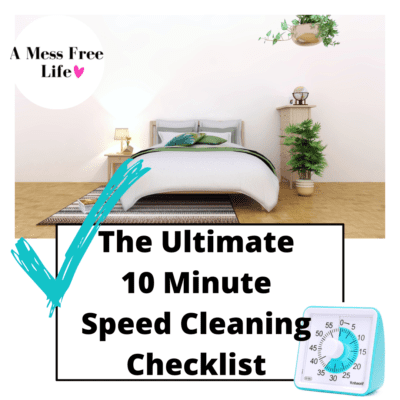 The Ultimate 10 Minute Speed Cleaning Checklist