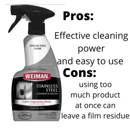 Weiman Stainless Steel Cleaner and Polish 