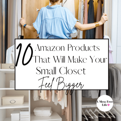 10 Amazon Products That Will Make Your Small Closet Feel Bigger